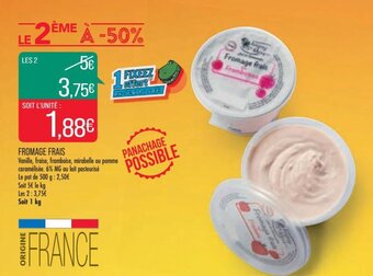 Match Fromage frais offre
