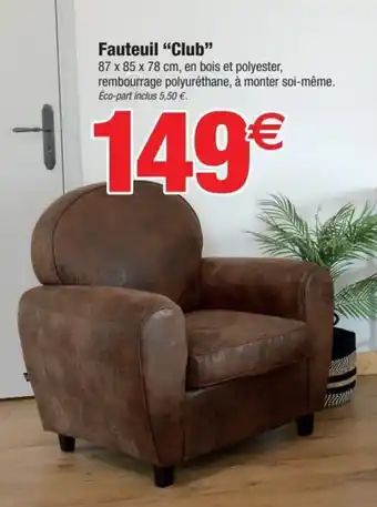 Fauteuil "club"