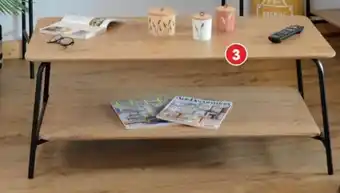Bazarland La table basse offre