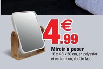 Bazarland Miroir à poser offre