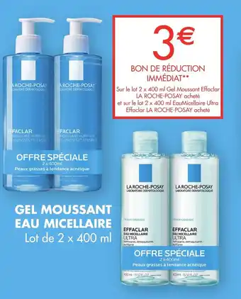 PharmaVie Gel moussant eau micellaire offre