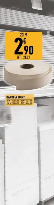 Brico Cash Bande à joint offre