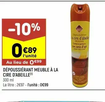 Dépoussiérant Meuble à La Cire d'Abeille