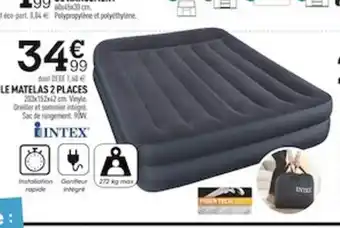 Centrakor Intex Le Matelas 2 Places offre