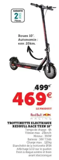 Trottinette Electrique Redbull Race Teen 10