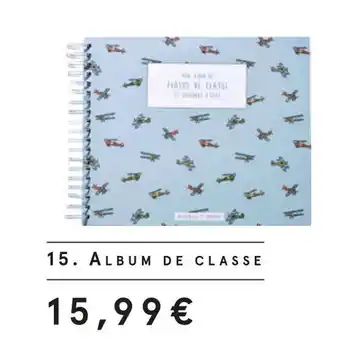 Monoprix Album de classe offre