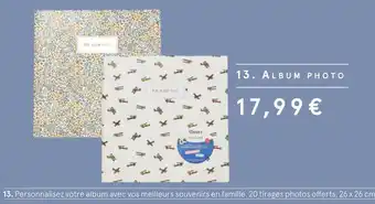 Monoprix Album photo offre