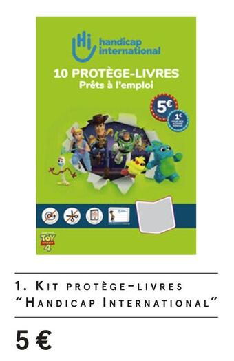 Handicap international kit protège-livres