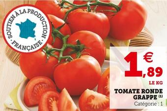 U Express Tomate ronde grappe offre
