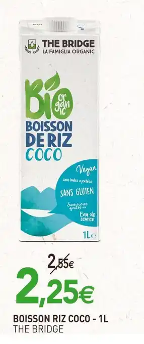 naturéO The bridge boisson riz coco offre
