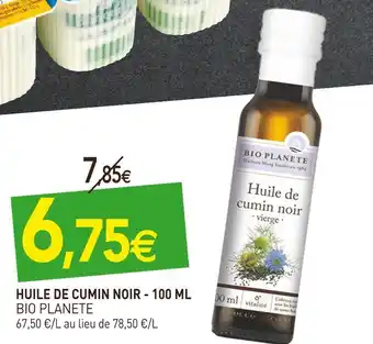 naturéO Bio planete huile de cumin noir offre