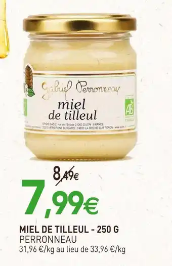 naturéO Perronneau miel de tilleul offre