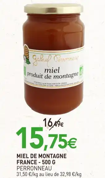 Perronneau miel de montagne france