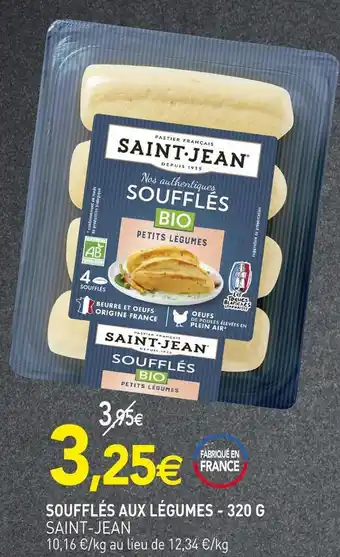 naturéO Saint-jean soufflés aux légumes offre