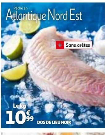 Auchan Dos de lieu noir offre