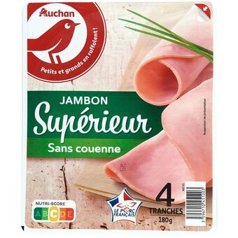 Auchan Jambon supérieur auchan offre