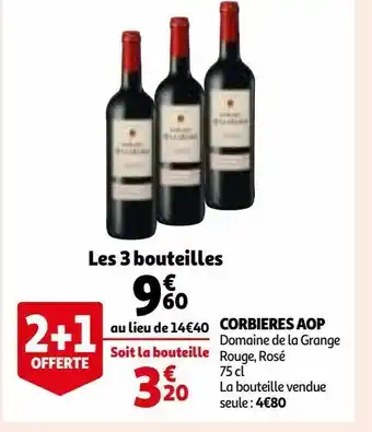 Auchan Corbieres aop offre