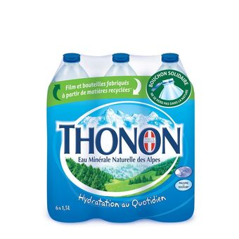 Auchan Eau minérale naturelle thonon offre