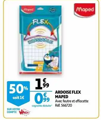 Auchan Ardoise flex maped offre