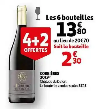 Corbières 2019 Château De Dufort