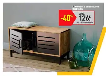 Conforama Meuble à Chaussures Baltimore offre