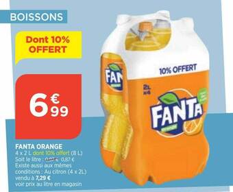 Bi1 Fanta orange offre