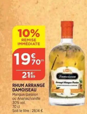 Bi1 Rhum arrangé damoiseau offre