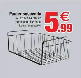 Bazarland Panier suspendu offre