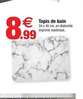 Bazarland Tapis de bain offre