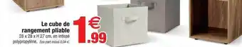 Bazarland Le cube de rangement pliable offre