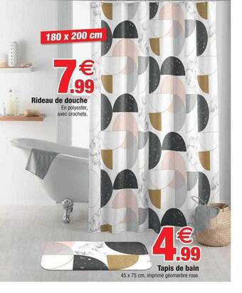 Bazarland Tapis de bain offre