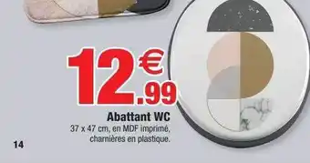 Abattant wc