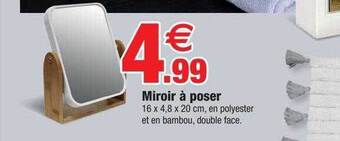 Bazarland Miroir à poser offre