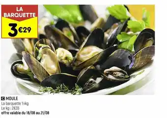 Leader Price Moule offre