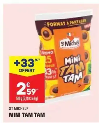 ALDI St michel mini tam tam offre