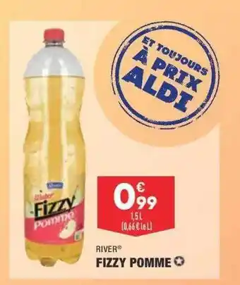 ALDI River fizzy pomme offre