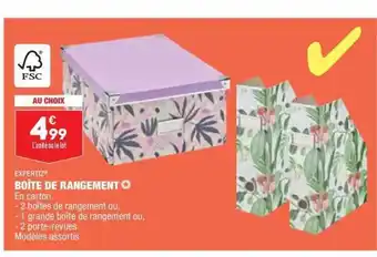 Boîte de rangement