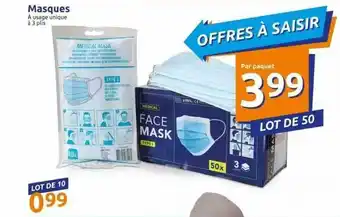 Action Masques offre