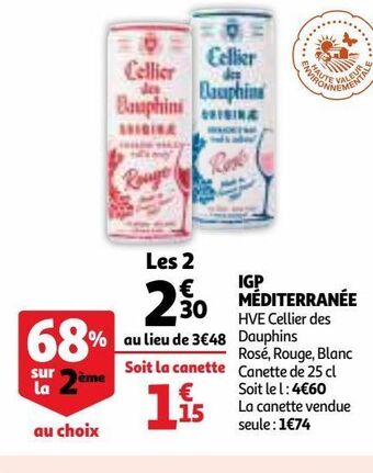 Auchan Supermarché Igp méditerranée offre