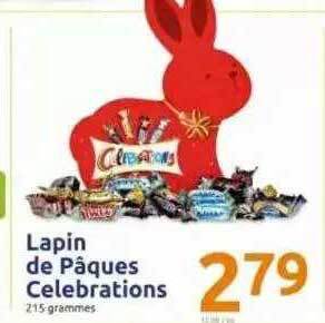 Action Lapin De Pâques Celebrations offre