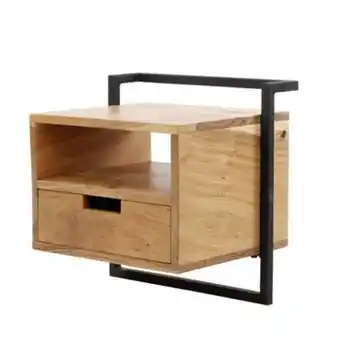 Pier Import Table de chevet suspendue moderne en bois melbourne offre