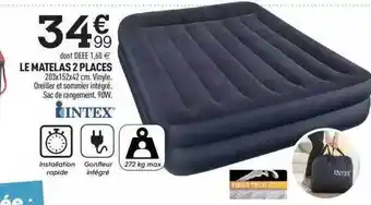 Centrakor Le matelas 2 places offre