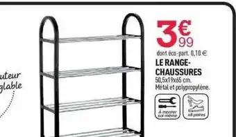 Centrakor Le range chaussures offre