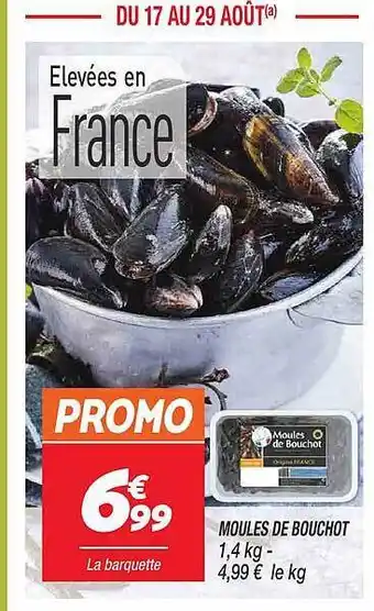 Netto Moules de bouchot offre