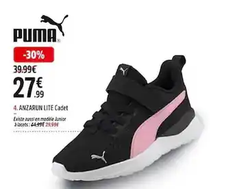Intersport Anzarun lite cadet puma offre