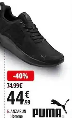 Intersport Anzarun homme puma offre