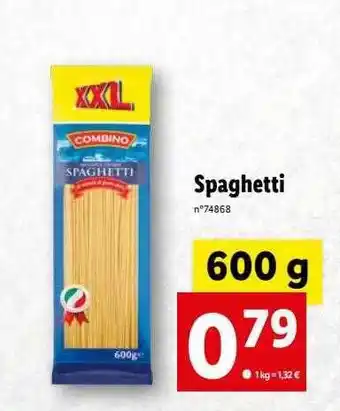 Lidl Spaghetti offre