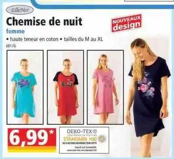 Norma Chemise de nuit ellenor offre