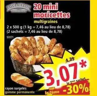 Norma 20 mini moricettes poulaillon offre