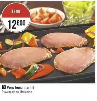 Casino Supermarchés Porc long mariné offre